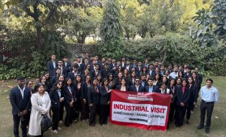 PGDM Student's Industrial Visit to Udaipur & Ahmedabad